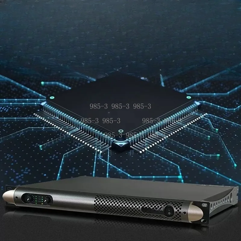 850W Professional Digital Amplifier, Multichannel Audio Booster for Conference Performance Use