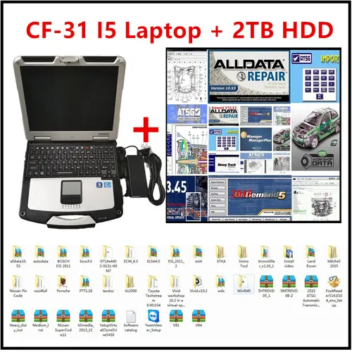 파나소닉 터프북 설치 완료, AllDATA 수리 및 와이어링, AllDATA Mit.ch-ell Atsg, CF31 CF-31 I5 CPU, 2023 핫  Best5