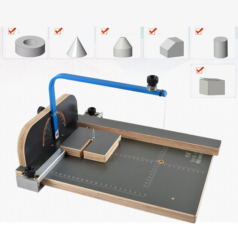 220V Electric Heating Wire Cutting Table Styrofoam Cutter Lightweight Polystyrene Foam Pearl Cotton Board Heat Cutting Machine