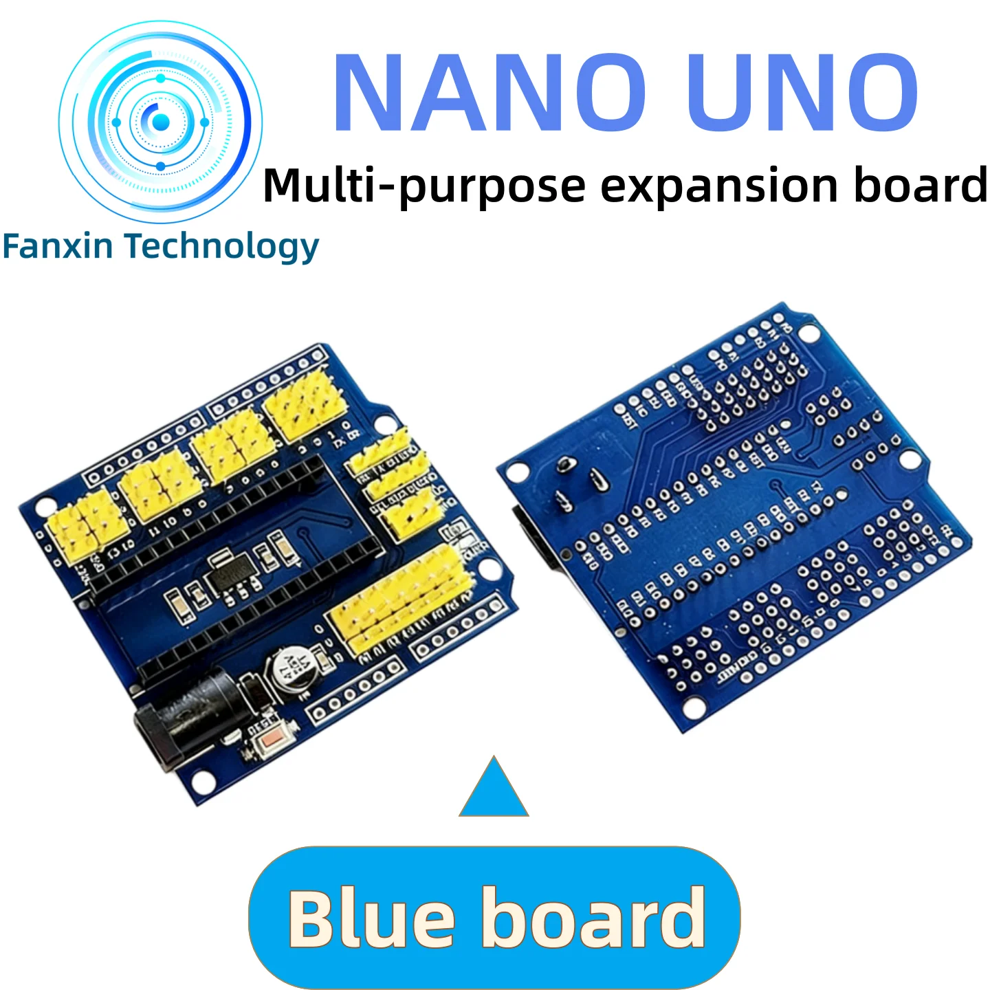 4-1PCS,NANO IO Shield V3.0 3.0 Controller Terminal Adapter Expansion Board Simple Extension Plate For Arduino UNO AVR ATMEGA328P