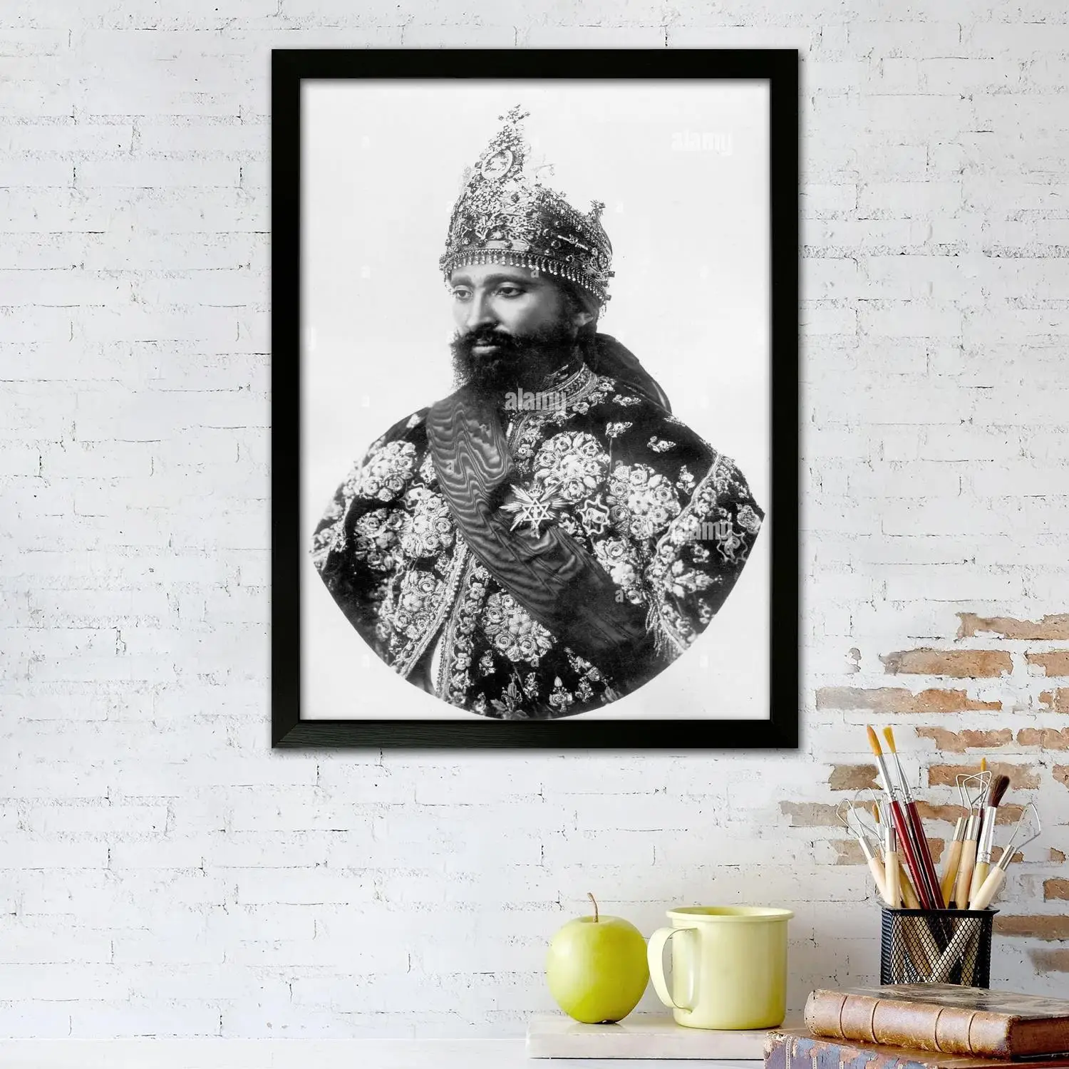 selassie Canvas Art Poster and Wall Art Picture Print, Modern Family Bedroom Decor Posters,Decorative painting