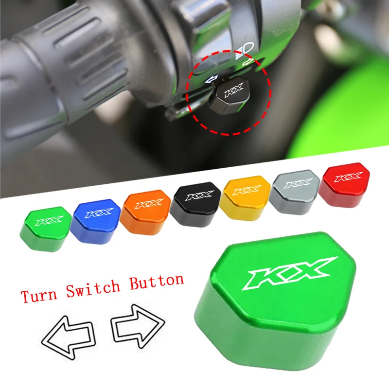 

For kawasaki KX65 KX80 KX85 KX125 KX250 KX250F KX450F Mototcycle Switch Button Turn Signal Switch Key Cap