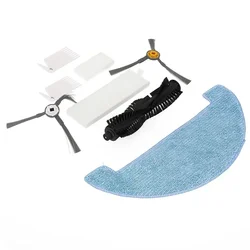 1 set Aspirapolvere Mop Kit di accessori per + 360 P7 Robot Aspirapolvere Spazzole laterali Serbatoio dell'acqua Filtri dell'aria Forniture per la casa