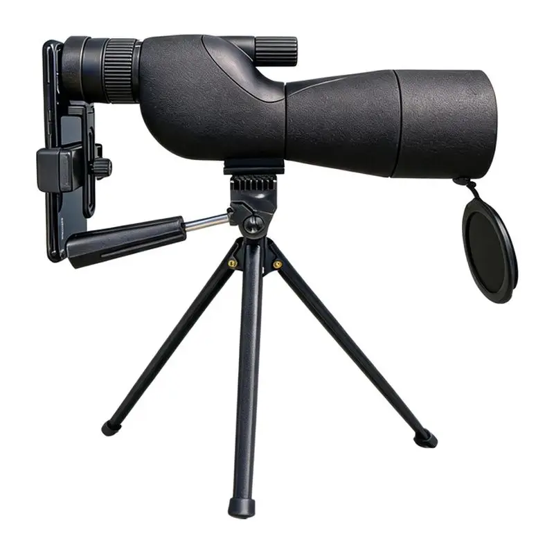 25-75X60 Bird Watching Telescope with Tripod Mobile Phone Adapter Wildlife Observation High power high definition