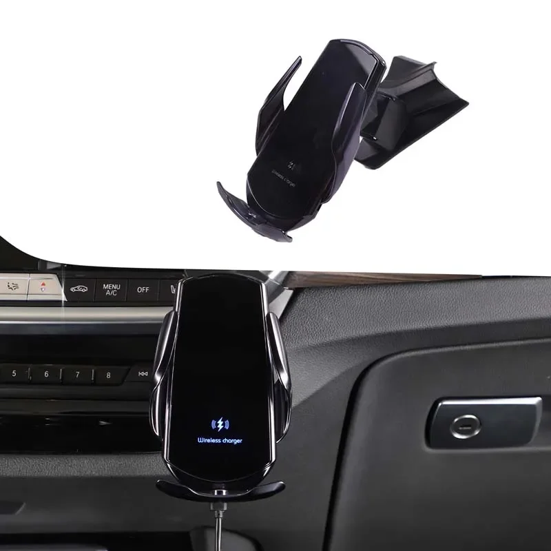 

For BMW X3/X4 G01 G02 2022 + Car center control air outlet side mobile phone holder ABS auto accessories