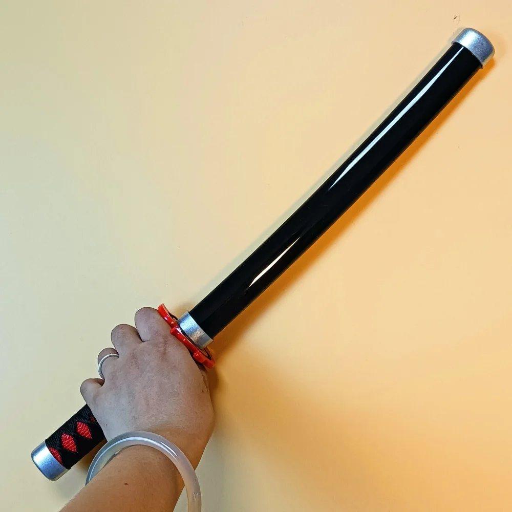 16 بوصة 42 سنتيمتر كاتانا أنيمي تأثيري الدعامة النينجا سكين الساموراي البلاستيك سكين النينجا صابر السيف الحقيقي اليابانية كاتانا لعبة غير حادة هدية #2