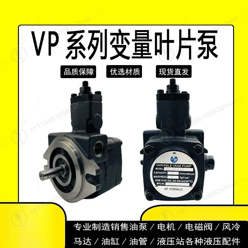 High Pressure Variable Vane Pump VP Series FA3 7MPa Single and Double Vane Pump VP-20 VP-30 VP-40 Low Noise Oil Pump