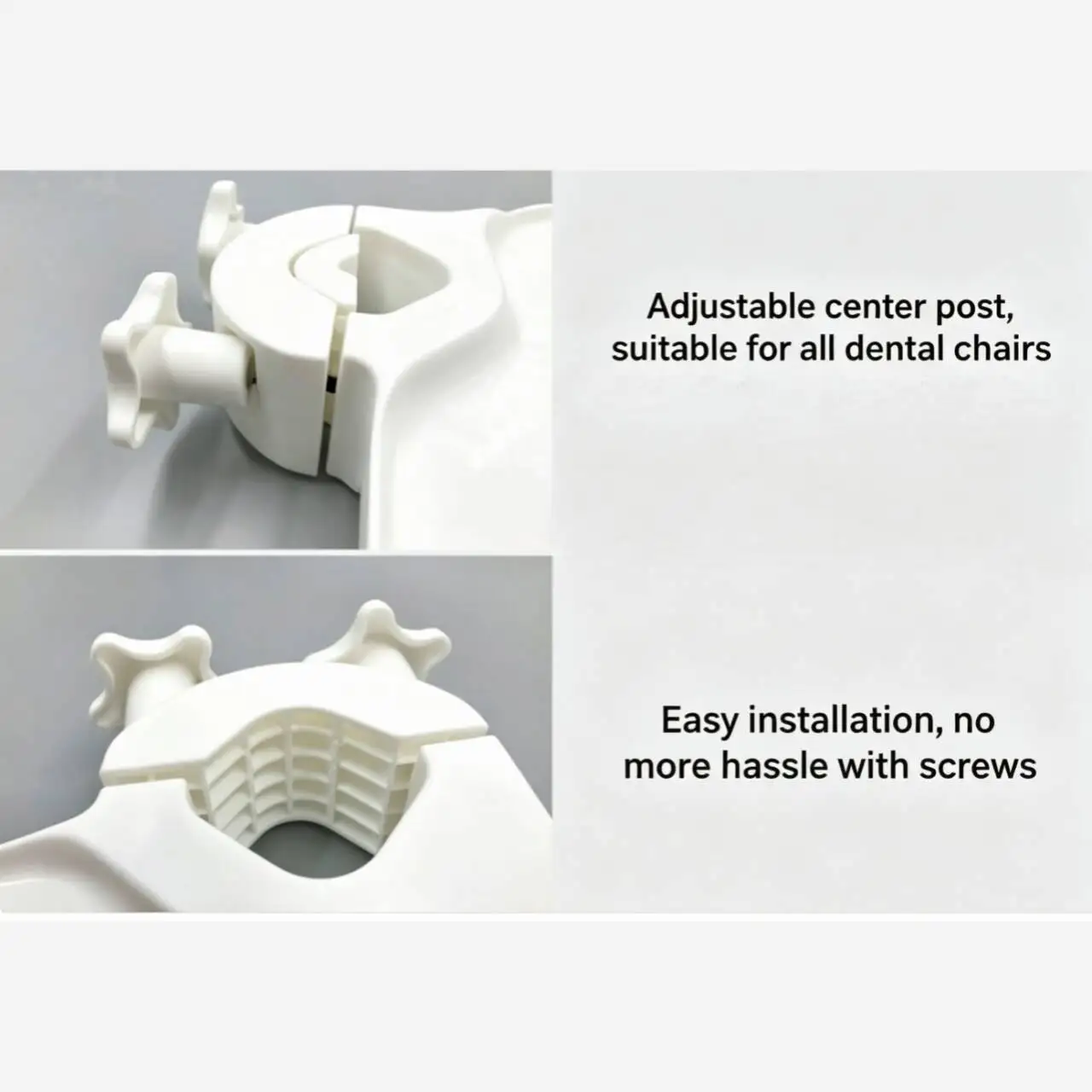 45/52 mm Dental Chair Instrument Tray Holder Dental Unit Additional Storage Shelf for Ultrasonic Scaler Oral Clinic Accessories