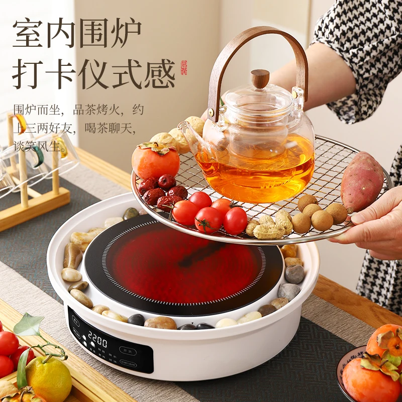 The latest winter stove tea, electric stove, household, electric ceramic stove roast, set tea stove