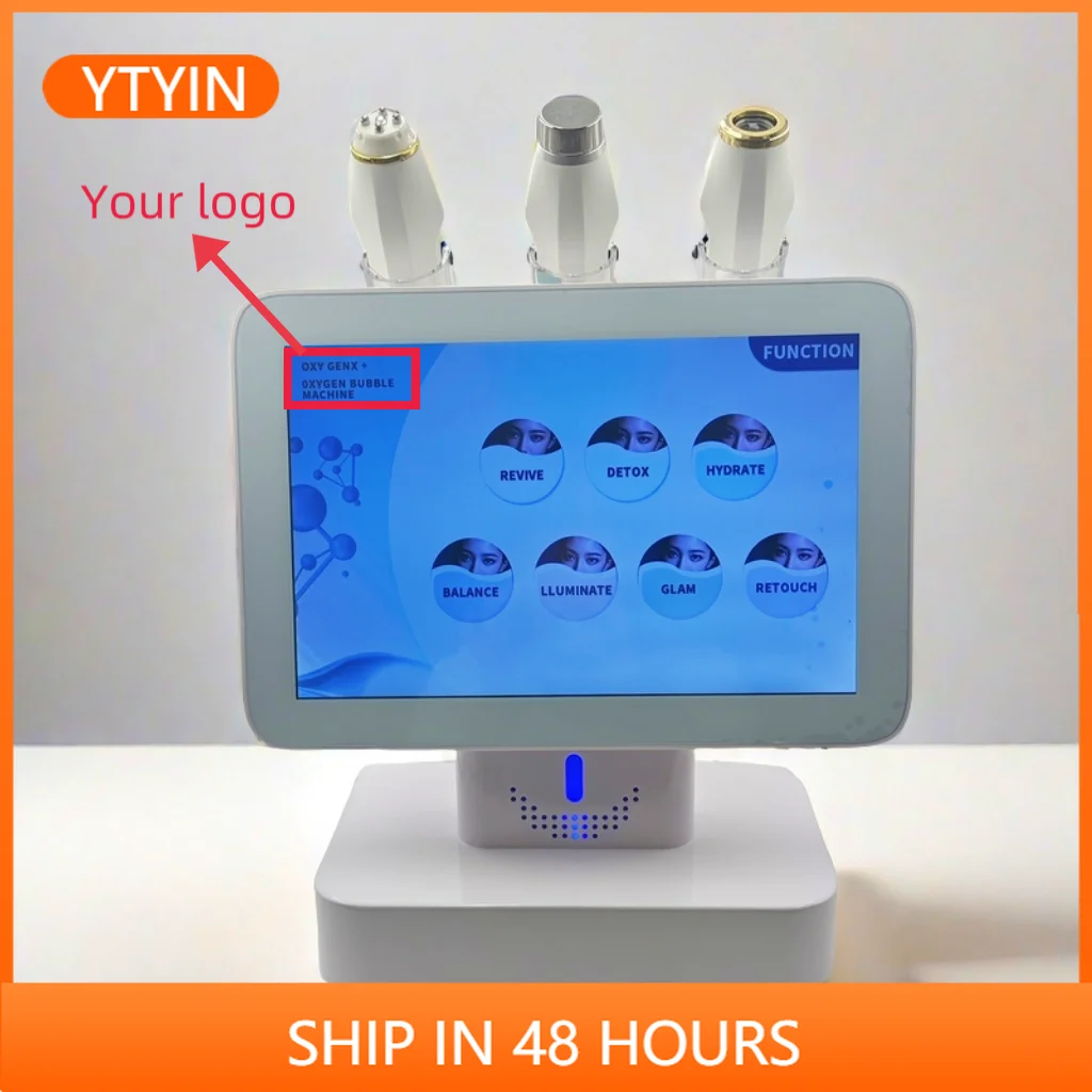 

YTYIN3-in-1 Small CO2 Bubble & Oxygen Facial Care Hine Small Bubble Oxygen Facial & Massage Hine For Beauty Personal