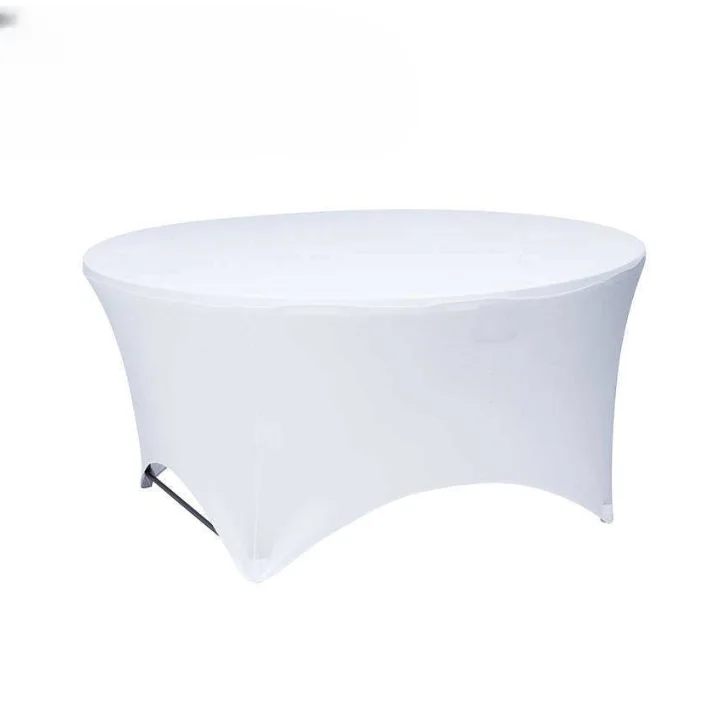 Round Plastic Foldable Dining Table for Events and Wedding Banquets - New Arrival