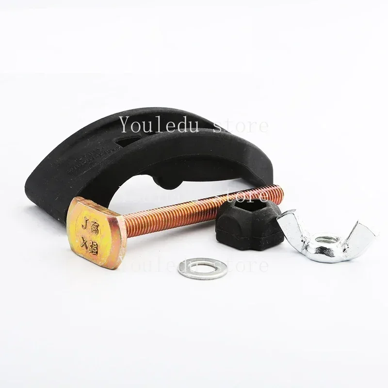 

10 PCS CNC Milling Engraving Machine Black Bow Pressing Plate Clamp Nylon Fixture T-Slot Parts New