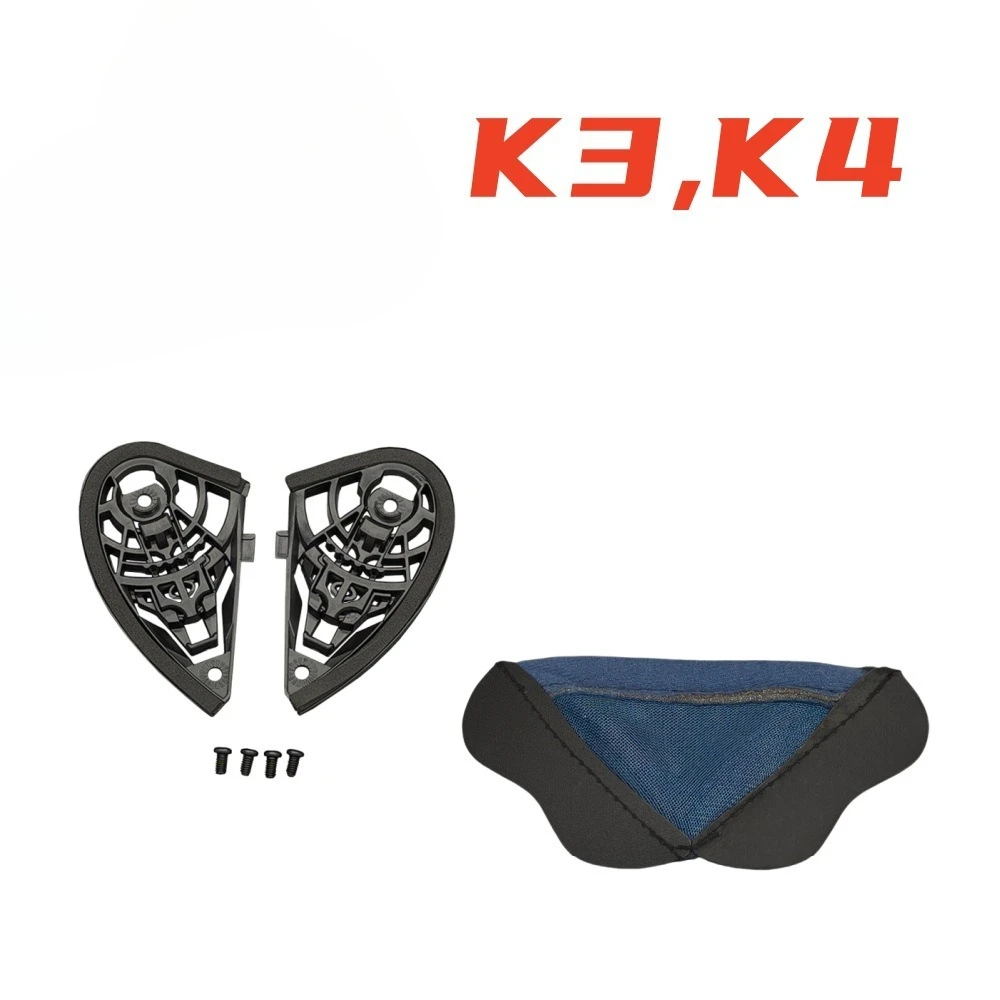 

K3 Lens Base for K3 K4 Snap Base with Screws Removable Motorcycle Helmet Accessories