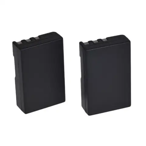 Batería de EN-EL9 de 2000mAh para cámaras DSLR Nikon D40X/D5000/D3000/D60/D80, iones de litio recargables de alta capacidad, Compatible con EN-EL9A