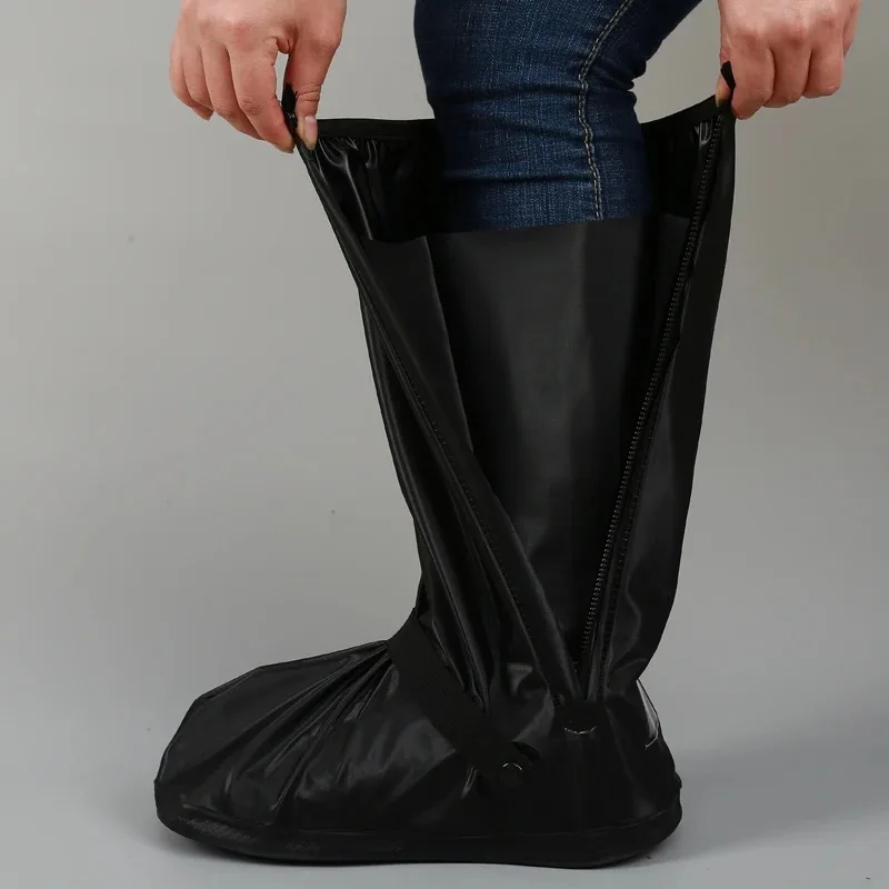 Motorcycle Shoe Covers Moto Protection Waterproof Footwear Boots Rain Snow Non-Slip Scooter   Motorbike Accessories