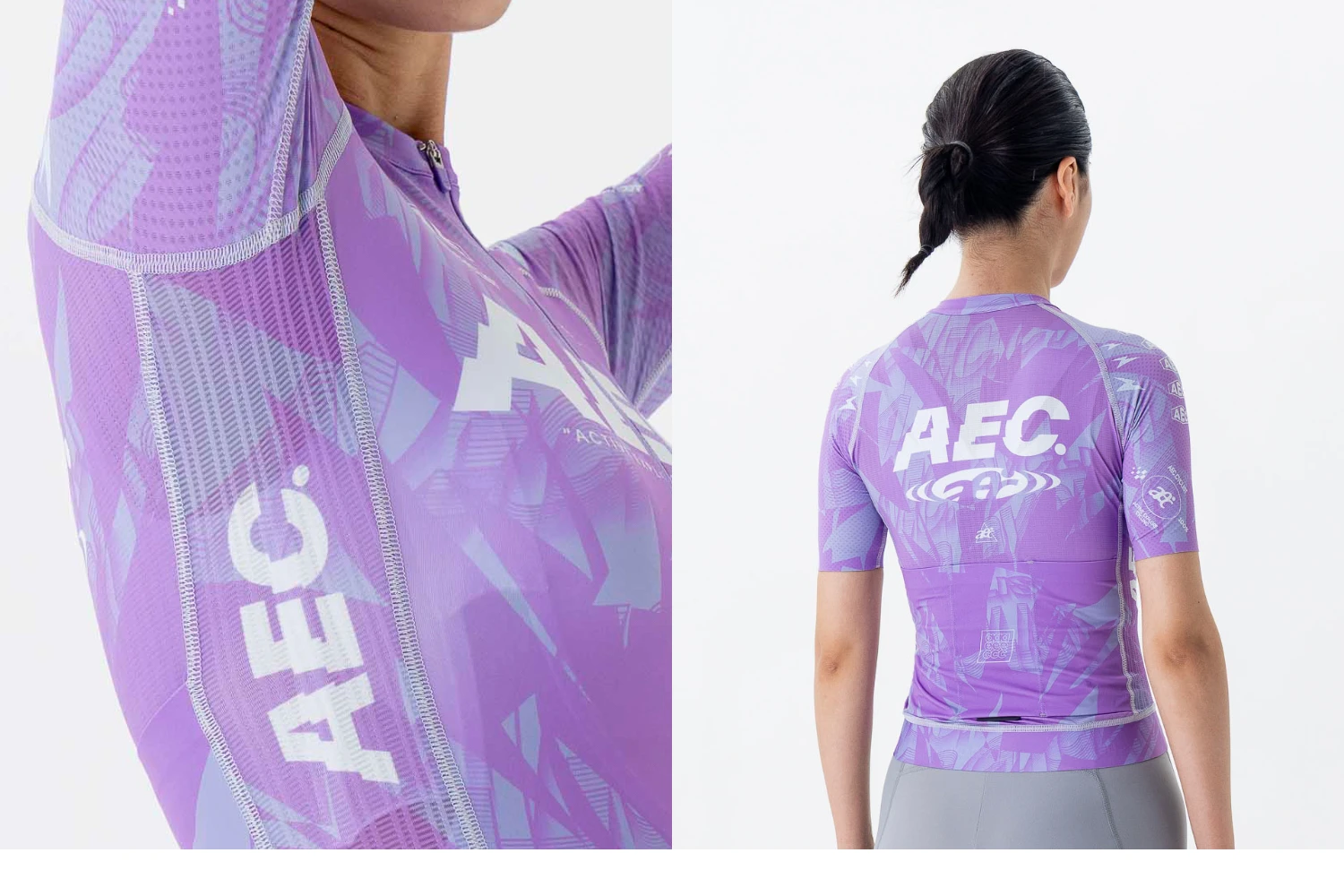AEC.CYCLIST Herren Kurzarm-Radtrikot Leichtes Schnelltrocknendes Rennrad-Oberteil 2026 MTB Fahrrad Damen Trikot – Detail 4
