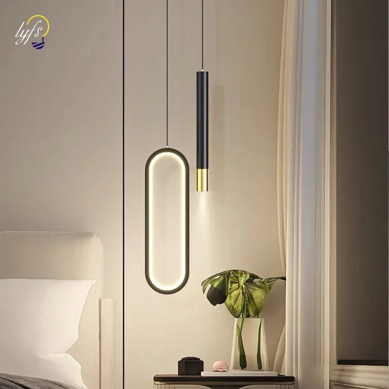 Nordic LED Pendant Lamp Hanging Lamps Home TV Sofa Bedside Living Room Dining Tables Kitchen Decoration Lustre Pendant Light