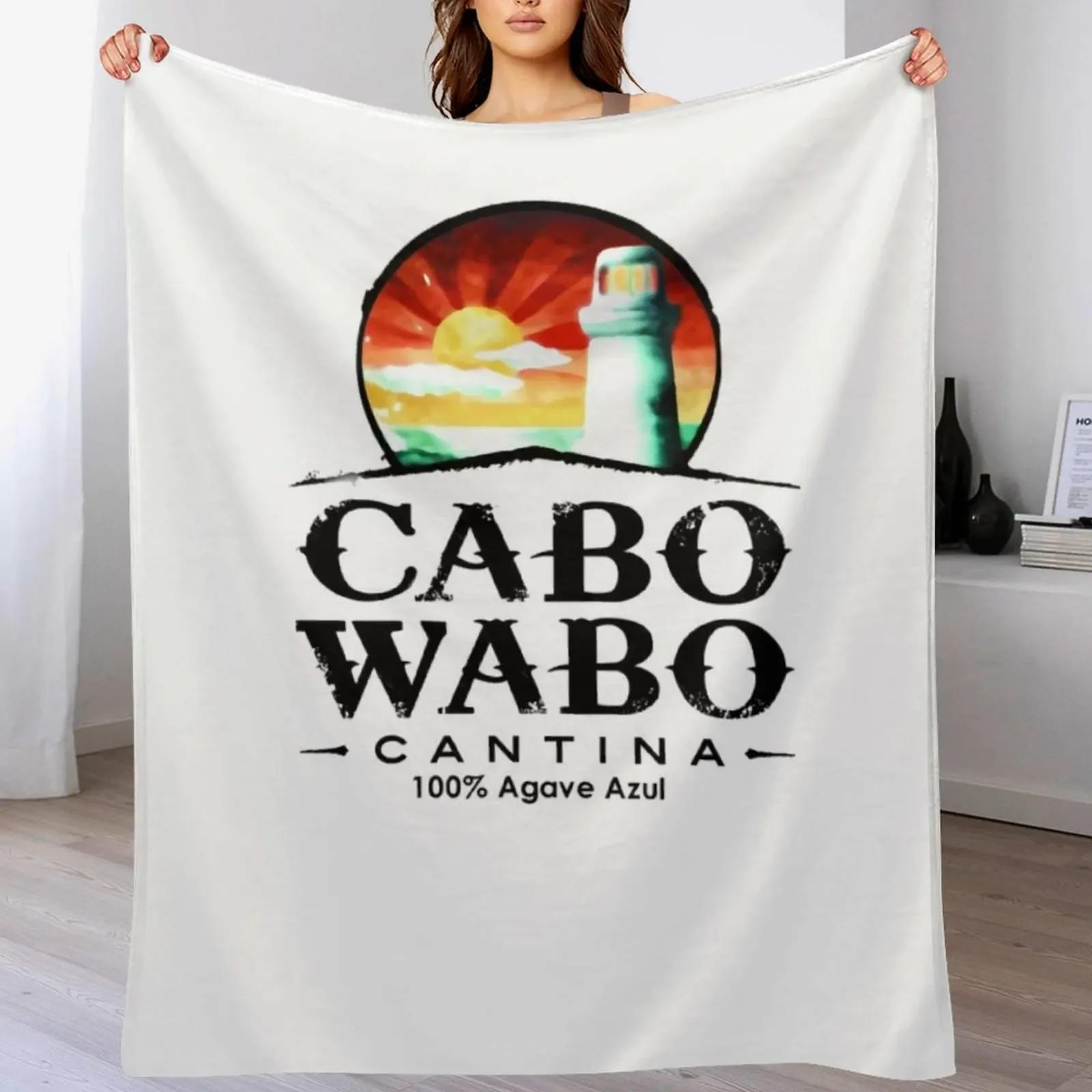 

Cantina Cabo wabo Throw Blanket Luxury St Vintage christmas gifts Decorative Beds Blankets