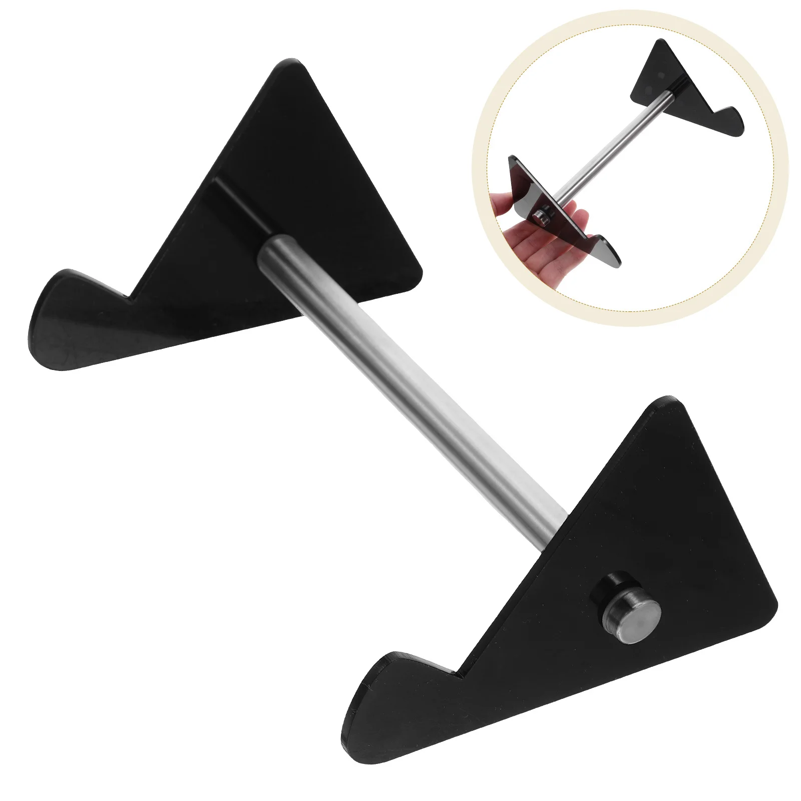 

Keyboard Display Stand Mechanical Keyboard Holder Acrylic Material Lightweight Non-Deform Protective for Desk Office Use