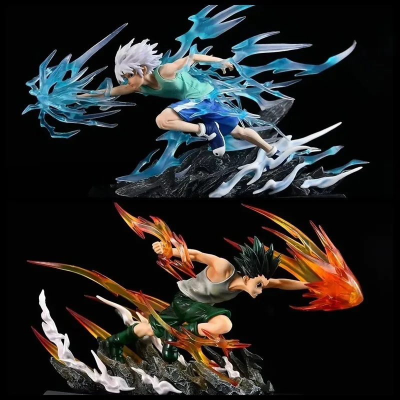 

Pg Hunter X Hunter Anniversary Limited Edition Killua Zoldyck Gon Freecss Sprinting Form Boxed Anime Collectible Action Statue