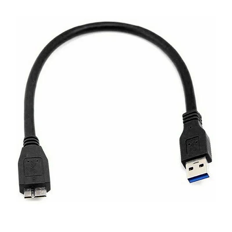 USB 3.0 Cable/Cord For Seagate Goflex Expansion Desktop External Hard Drive Super Speed 5Gbps A/Micro B Device Black