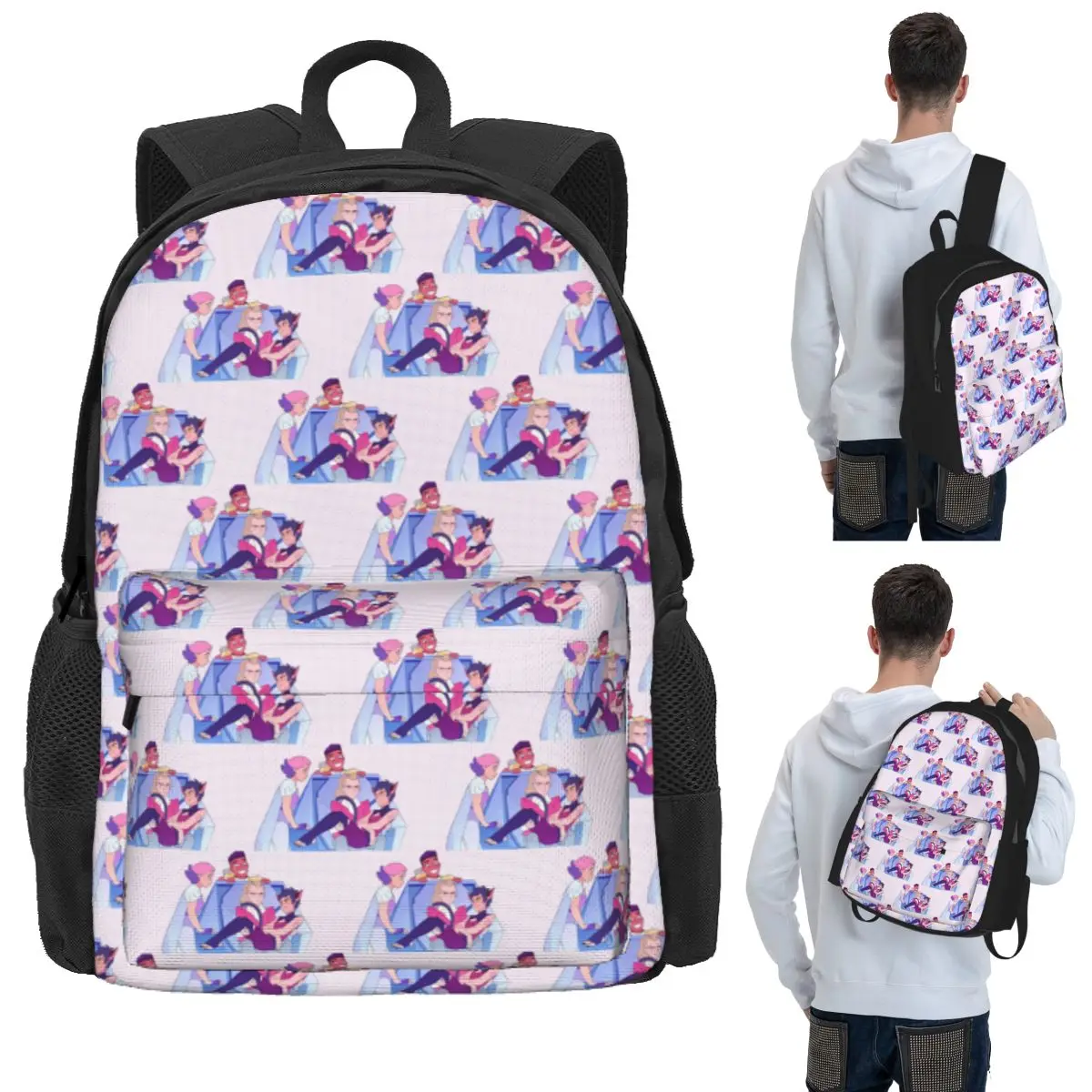 

Best Friend Squad She-Ra And The Princesses Of Power Student Backpack School Bag Hiking Travel Daypack Bookbag Shoulder Bags