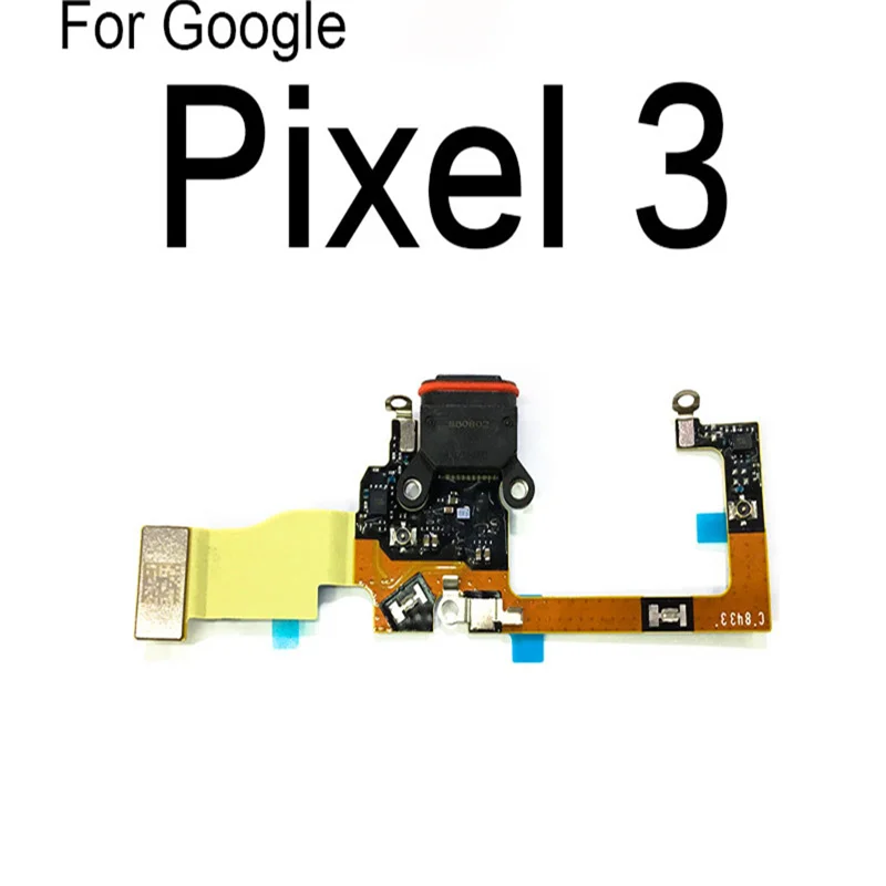 USB Charging Port Flex For Google Pixel 2 2XL 3 3XL 3A XL 4 4XL 4A 5G USB Charger Port Dock Plug Connector Board Flex Cable Part