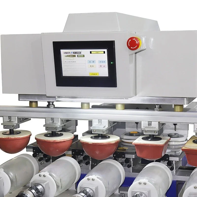 HL-300T-5 Five-color tank chain servo pad printing machine