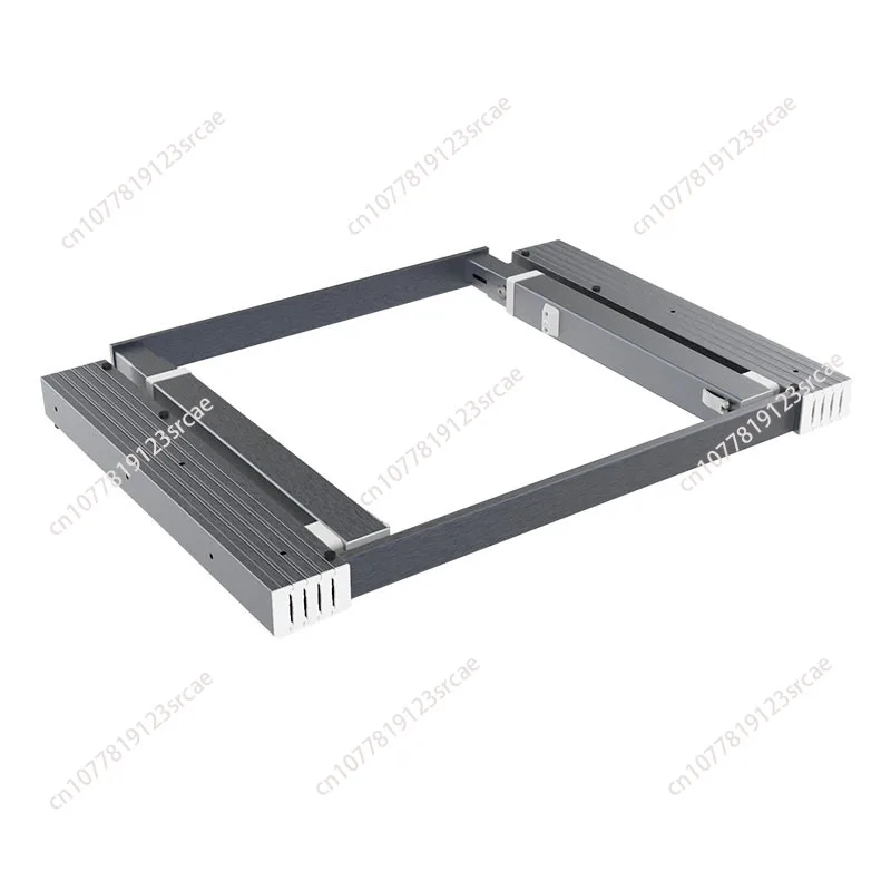 Two-foot Folding Track Hidden Drawer Kitchen Side Table Slide Multi-section Track Folding Pull Out Table Rail