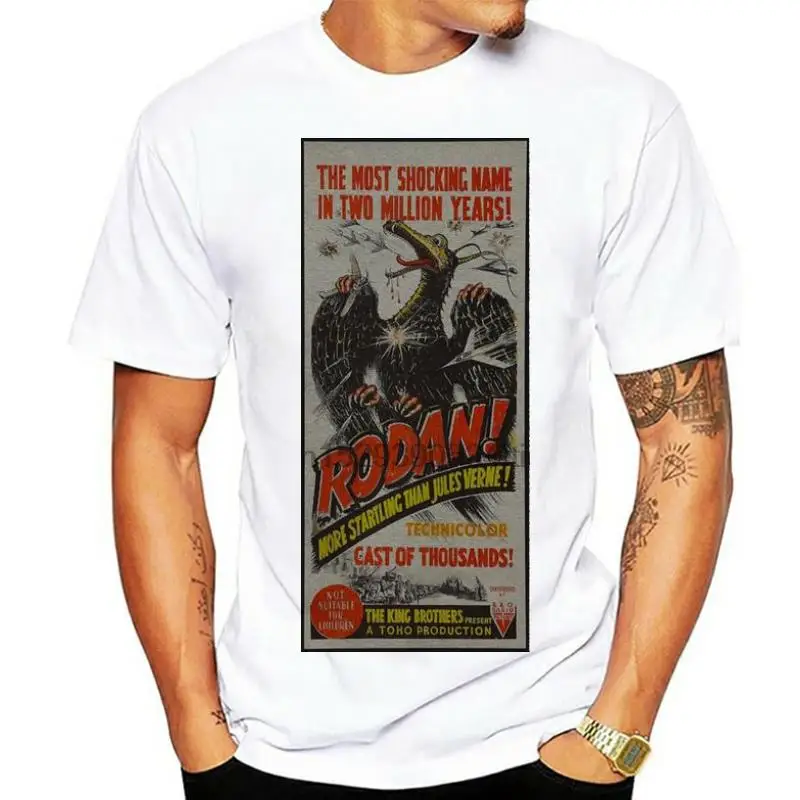 Retro Rodan Poster Inspired by Movie Vintage Super Soft T shirt