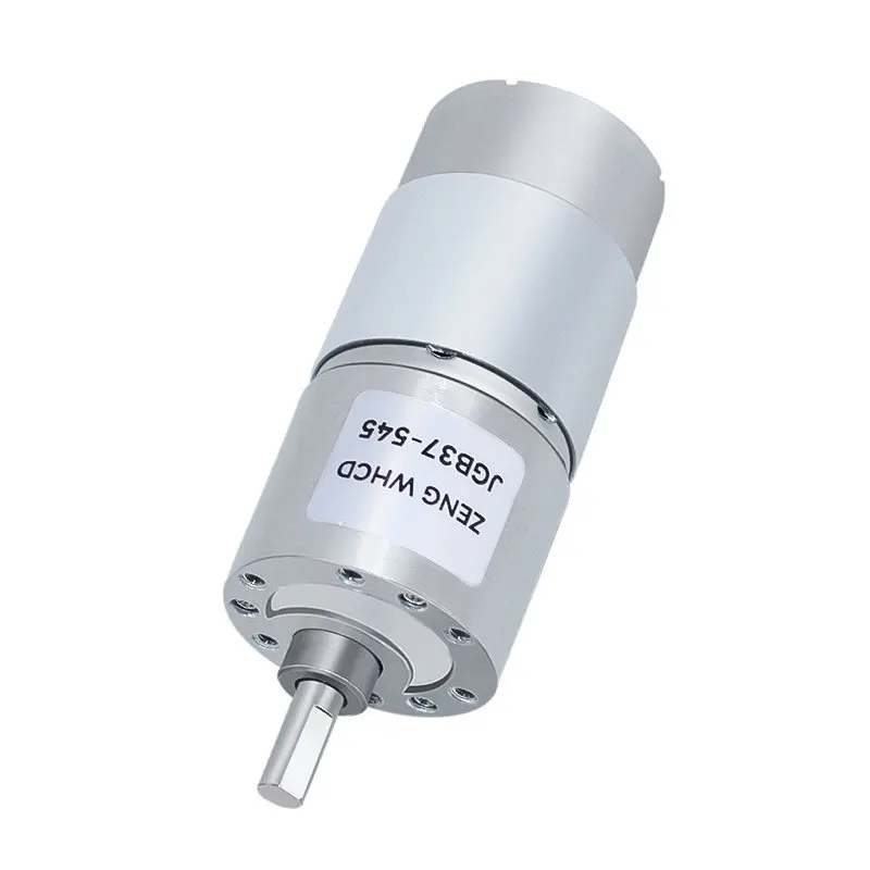 JGB37-545 12V 24V Mini DC Geared Motor  Low Speed 7-960RPM High Torque Brushed Motor for Smart Lock & DIY