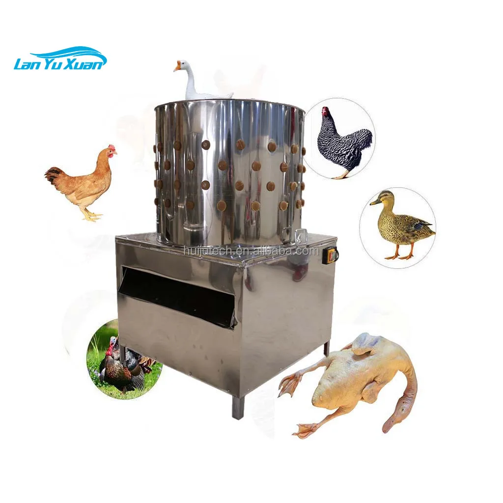 High productivity poultry slaughtering equipment goose duck turkey chicken plucker   HJ-80A