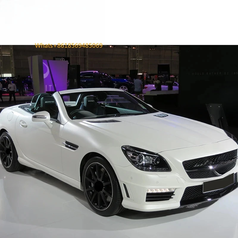 SLK CLASS a Style Body Kit Fit Fot SLK200 350 to R172 5 Front Bumper Rear Side Skirt pp Material