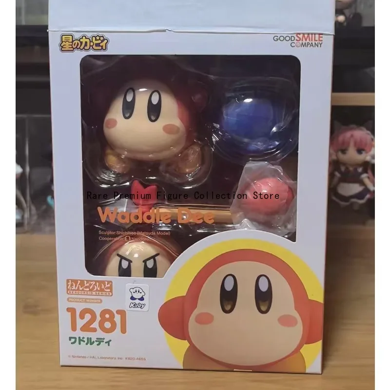 ابتسامة جيدة أصلية 100% GSC Nendoroid Kirby # 544 وادو رودي # 1281 - تماثيل الرسوم المتحركة اللطيفة، ألعاب هدايا مثالية للأولاد والبنات #3