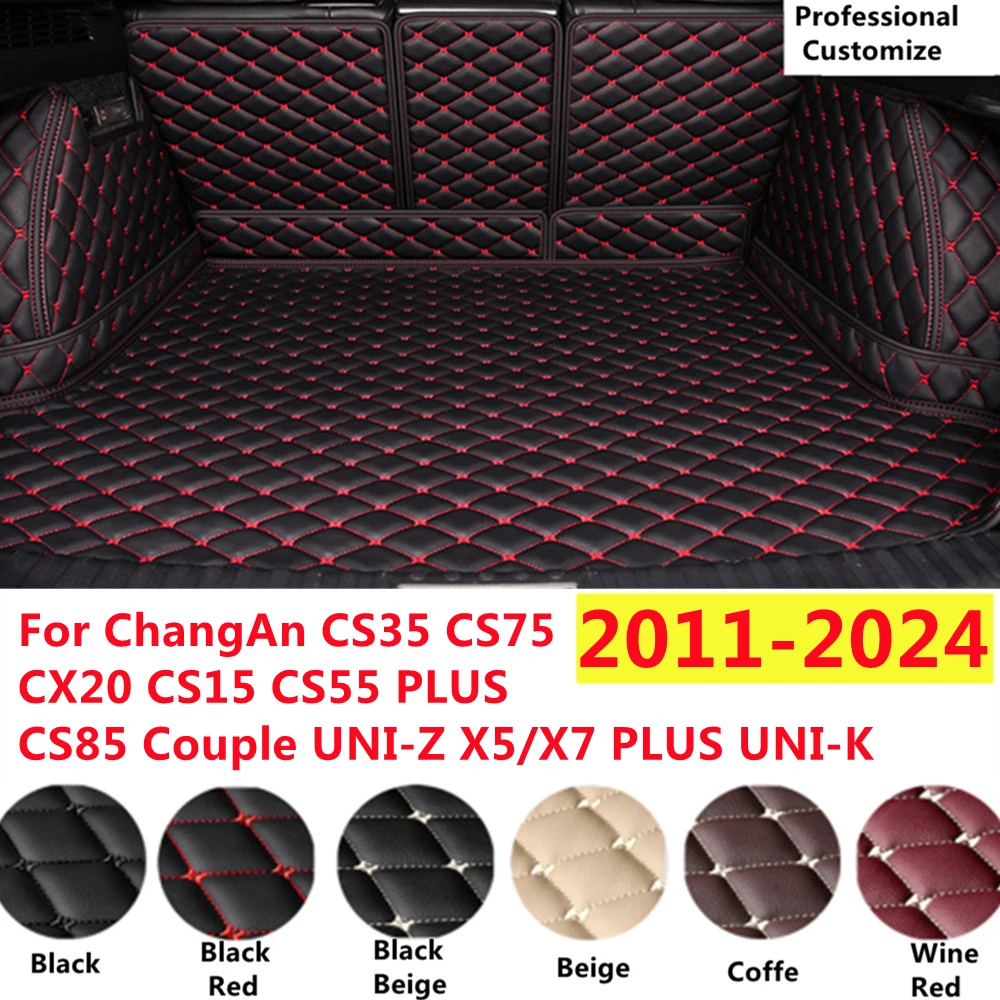 

SJ Custom Full Set Fit For ChangAn CS35 CS75 CX20 CS15 CS55 CS85 Couple UNI-Z X7-PLUS UNI-K Car Trunk Mat Tail Boot Tray Liner