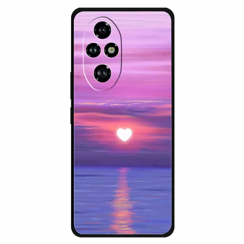 For Honor 200 Case Soft Silicone Landscape Fashion Back Cover For Honor 200 Pro Cases Honor200 200pro Lovely Protection Shells