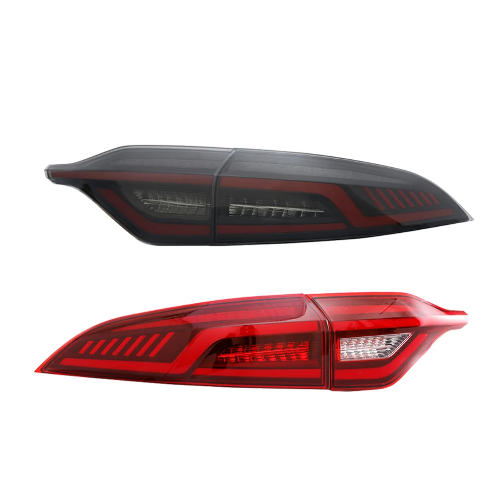 Car LED Tail Light Tail Light For Corolla L/LE/XLE US 2019 2020 Rear Running Lamp + Brake + Reverse + Dynamic Turn Signal