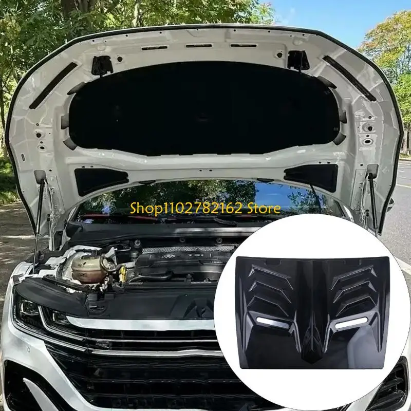 

547B Car Air Hood Scoops Vents Automotive Accessories Easy Installation Decorative Cover Center Side Hood Scoops