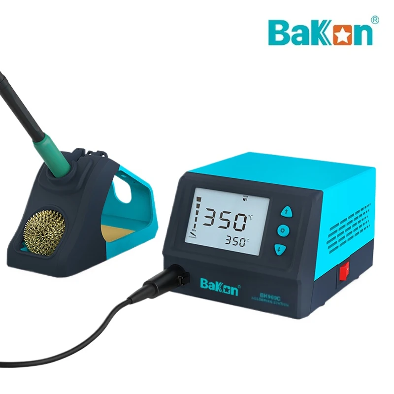 

Bakon BK969C Soldering Station Compatible Soldering Iron Tip C115/C210 Handle Welding Phone Repair Tools with Sleep Function