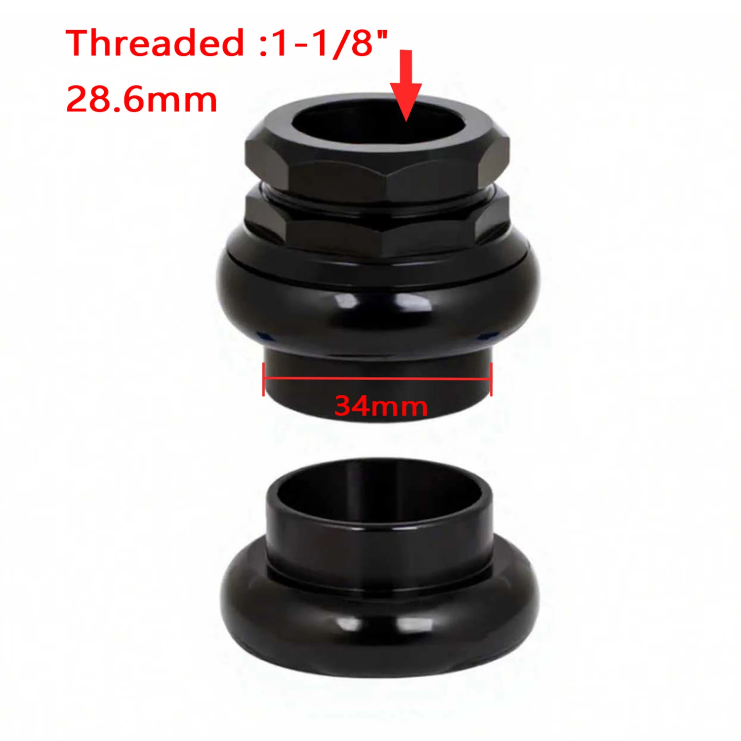 

Bicycle Bowl Set Suitable for Brompton bicycle ec34 1-1/8 Headset for Brompton