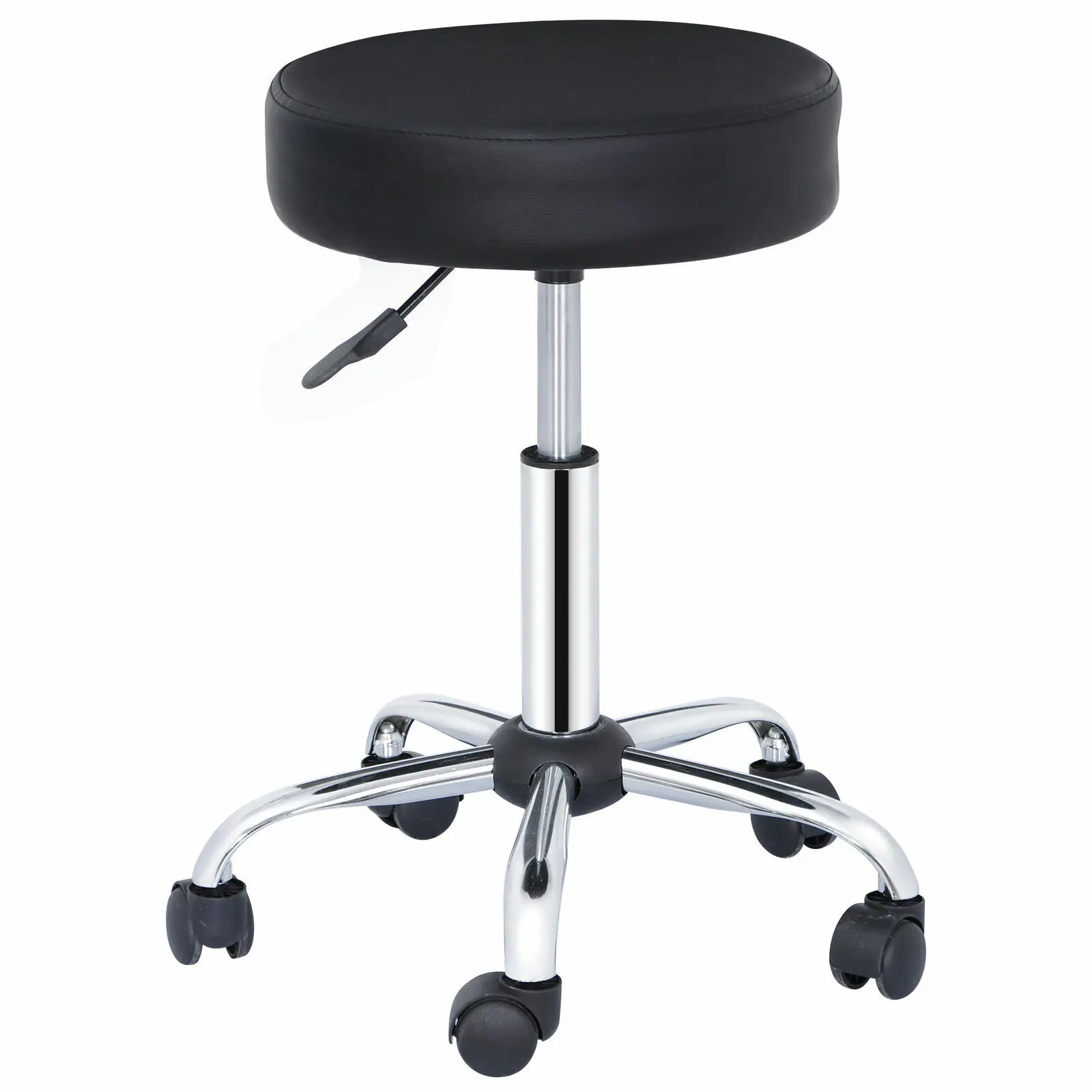 

Hydraulic Rolling Chair Adjustable Tattoo Salon Stool Facial Massage Spa Stools