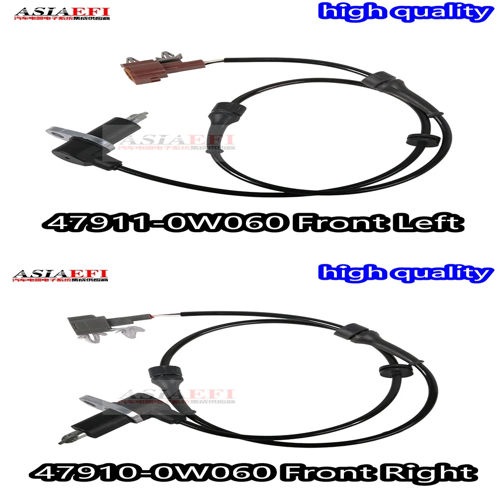 

47911-0W060 47910-0W060 Передний левый передний правый датчик ABS скорости колеса для Infiniti QX4 Nissan PATHFINDER II (R50) 3,3 4WDV6
