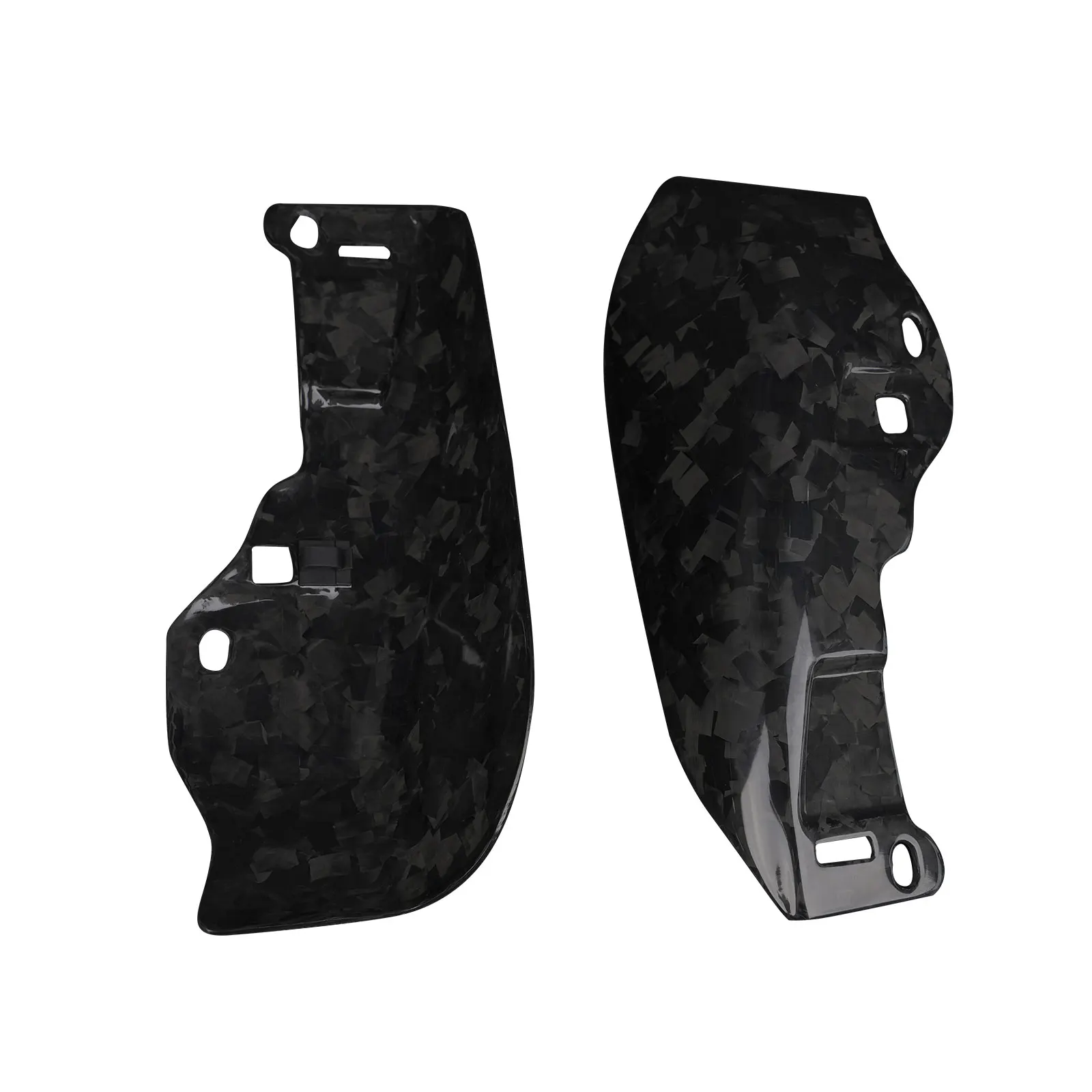 2023-2024 fo Road Glide Street Glide Forged Glossy Engine Heat Shield Carbon Fiber Motorcycle Fenders