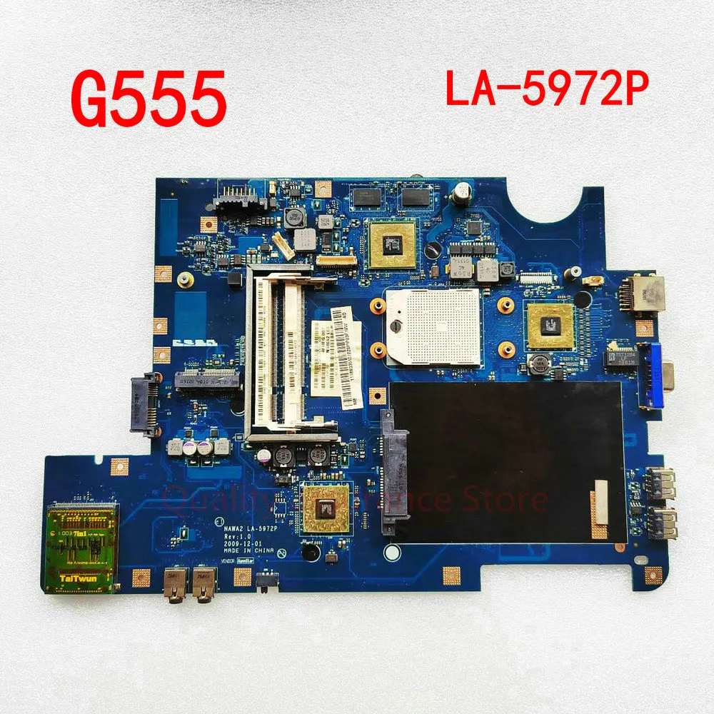 

LA-5972P для ноутбука Lenovo G555 NAWA2 LA-5972P, материнская плата для ноутбука, 100% протестирована, полностью работает