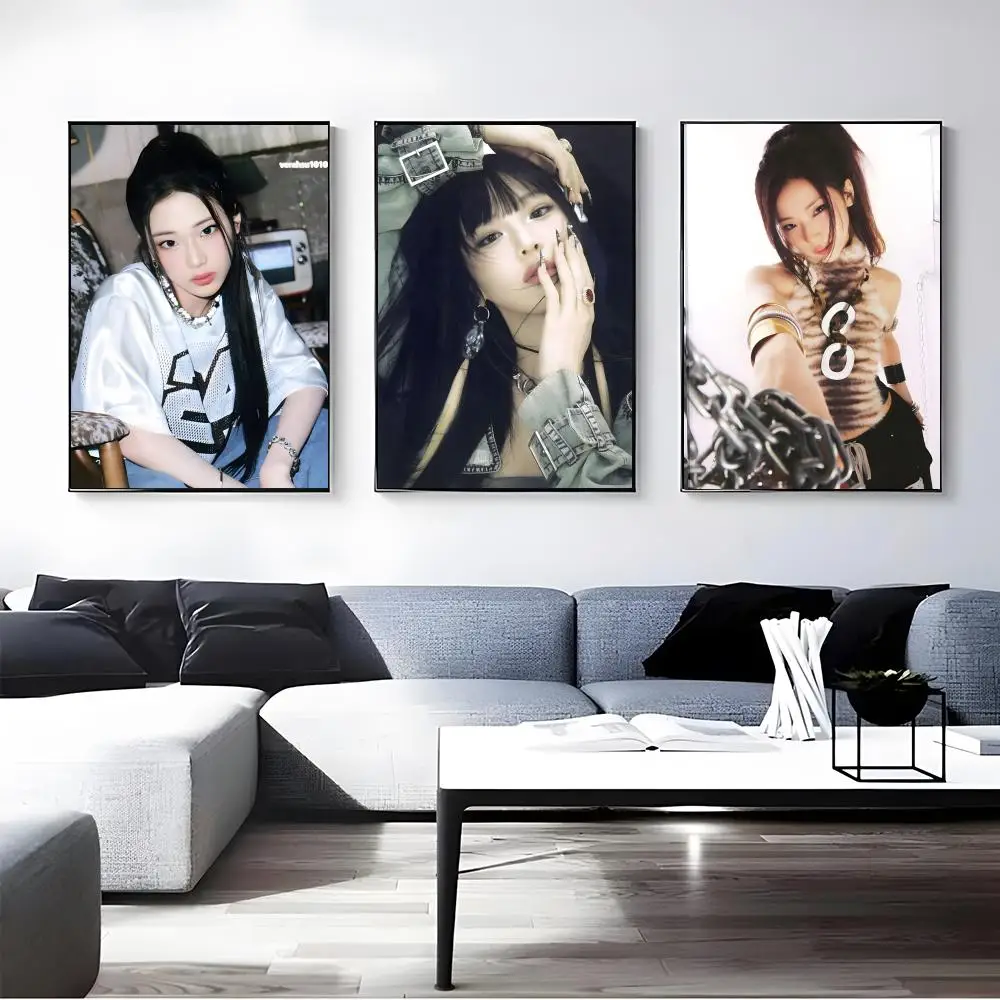 Singer Ruka Poster Self-adhesive Art Waterproof Paper Sticker Coffee House Bar Room Wall Decor