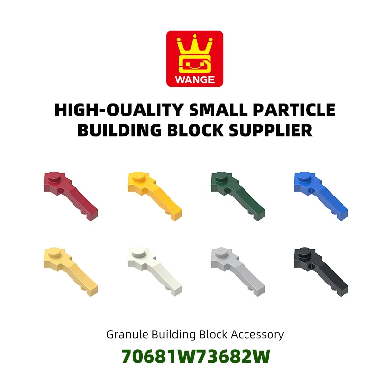 

WANGE 265 шт./лот 73682W Ridge короткая полоска блок Moc цветные аксессуары, совместимые с кирпичом DIY детская игрушка в сборе подарочная коробка