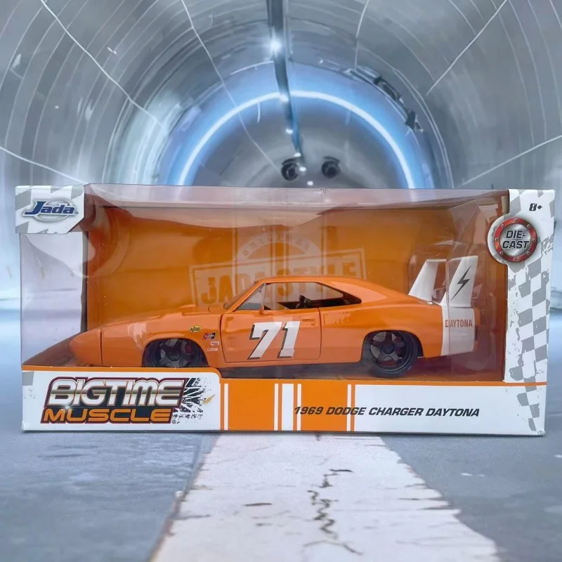 JADA 1:24 Dodge Charger Daytona zeldzaam nummer 71 Racing legering model collectie display cadeau