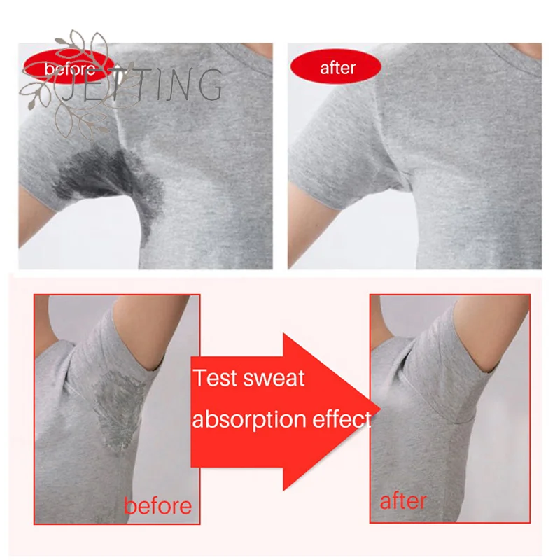 

(SMTGDP11)20Pcs Black Disposable Underarm Shirt Antiperspirant Protection From Sweat Pads Deodorant Armpit Absorbent Pad