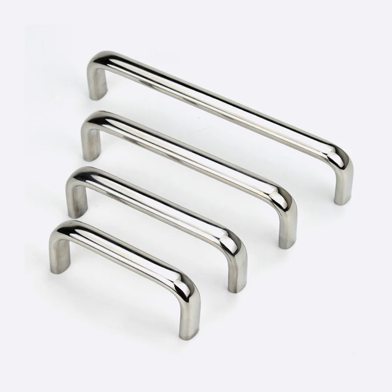 USANS 304 Stainless Steel Handle Industrial U-Shaped Double-Bend Automatic Equipment Door Corrosion-Resistant Non-Rust Handle