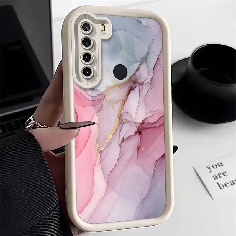 note8pro Marble Silicone Phone Case On For Xiaomi Redmi Note 8 7 9 Pro Max 9s redmi 9 9a 9c 9t note9 note7 Luxury Cover
